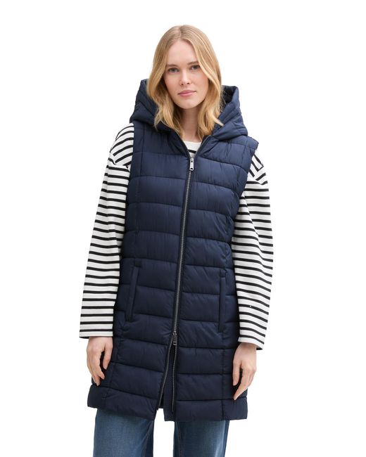 Tom Tailor Blue Weste