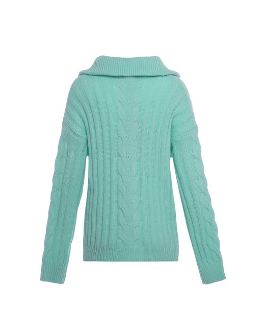 Aleva Green Pullover