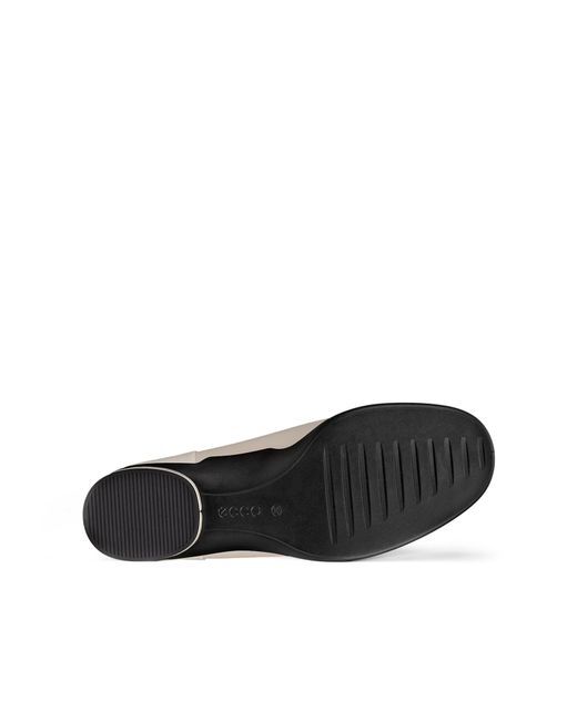 Ecco White Sculpted Luxe Ballerina Ballerina Flat