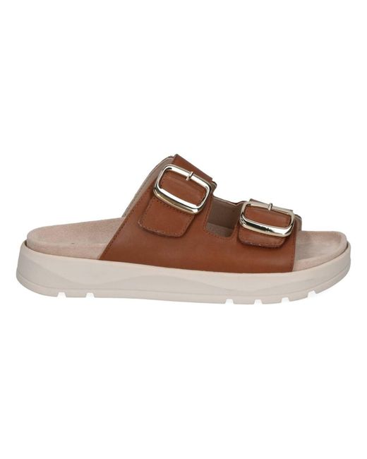 Caprice Brown Pantolette