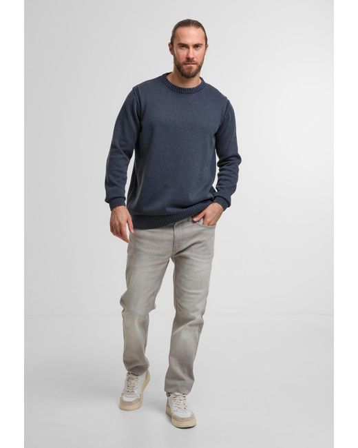 INDICODE Pullover Niels in Blue für Herren