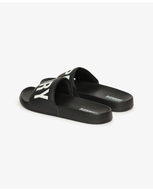 Superdry & Co Black Badeschuh