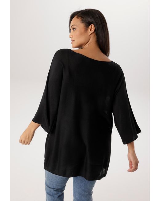 Aniston Black Pullover