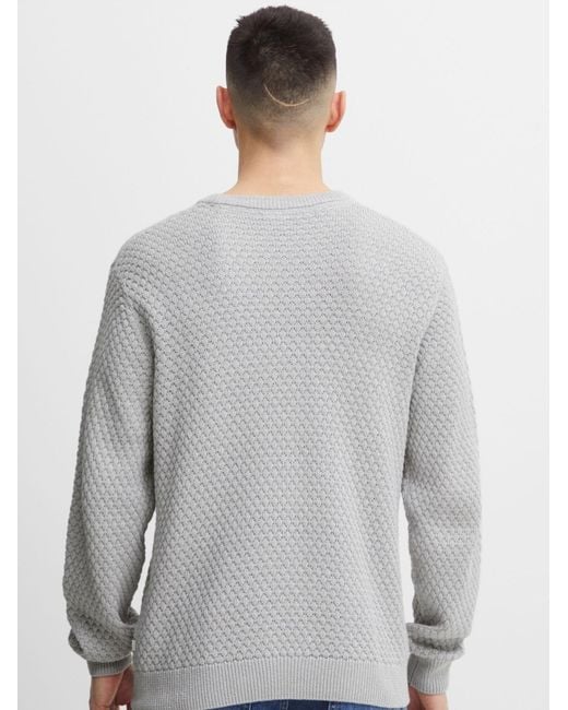 Solid Pullover Clive in Gray für Herren