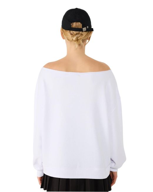 No Matter What White Pullover