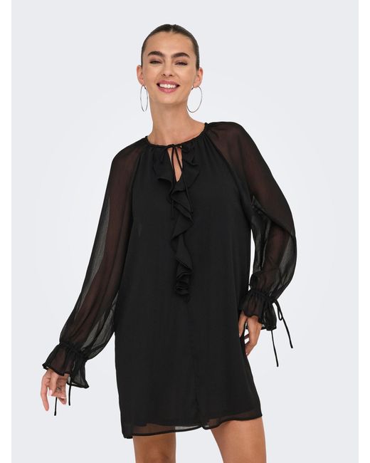 Only Petite Black Kleid Onlallis