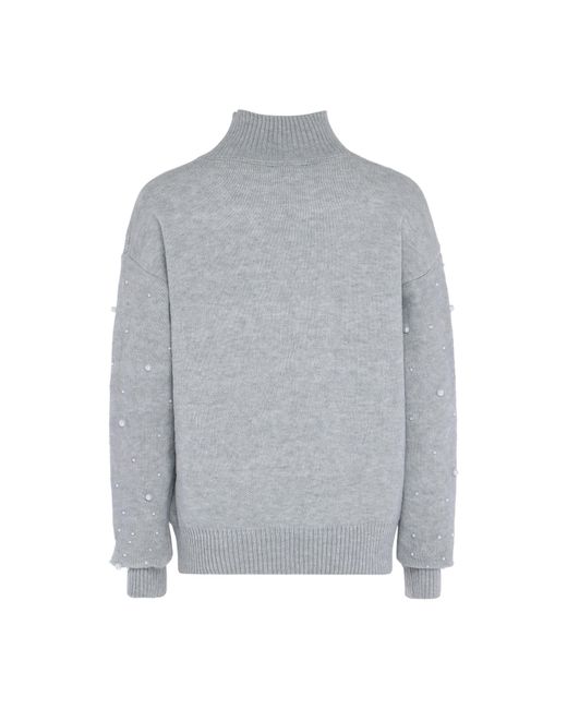 faina Gray Pullover