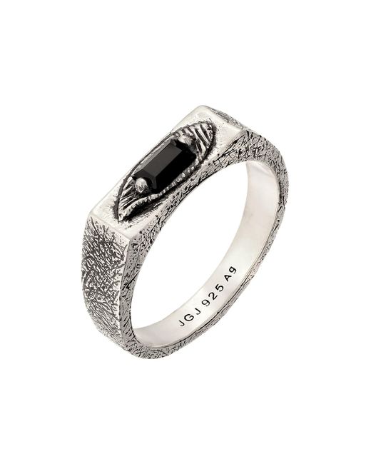 Haze & Glory Ring Onyx in White für Herren