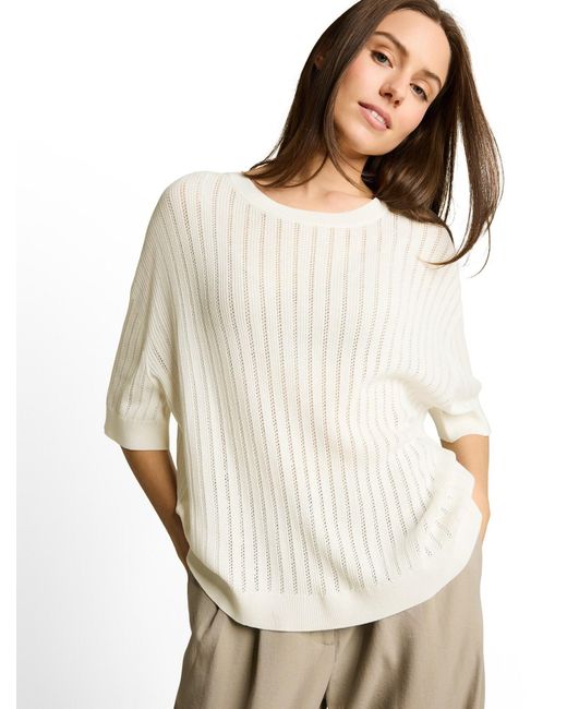 Tom Tailor White Pullover