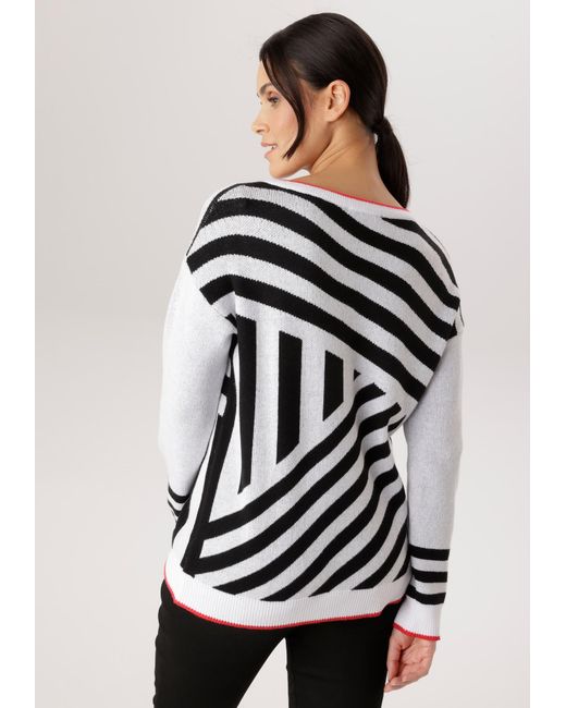 Aniston SELECTED Black Pullover