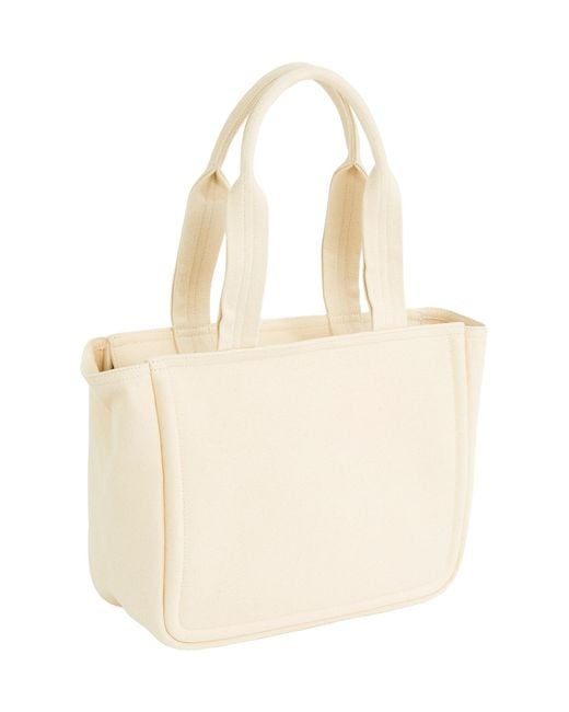 Calvin Klein White Shopper