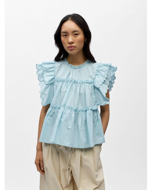 Object Blue Bluse Objhope