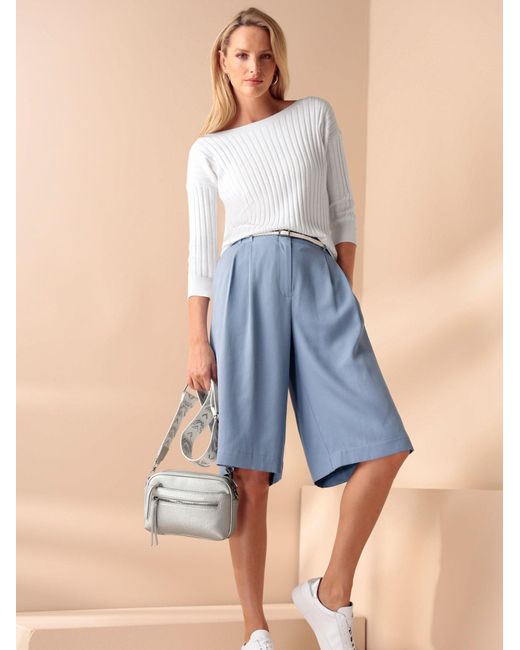 heine White Pullover