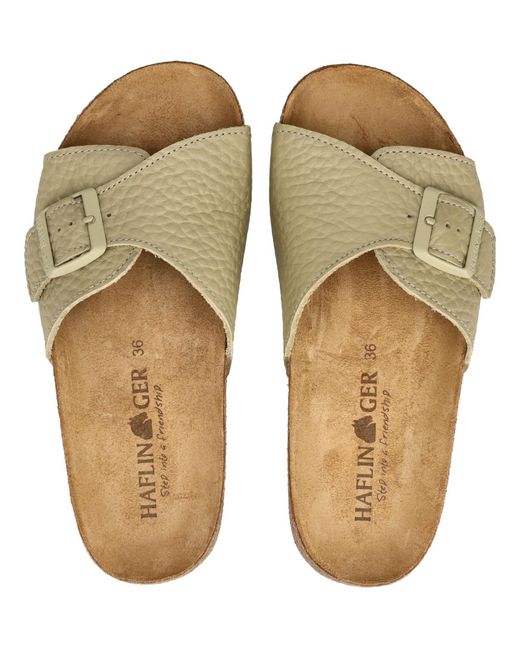 Haflinger Natural Pantolette