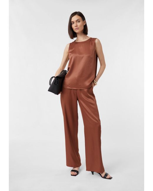 Comma, Brown Bluse