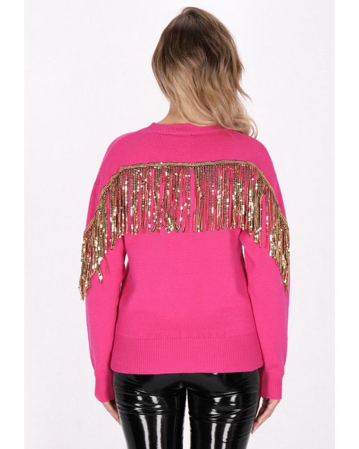 faina Pink Pullover