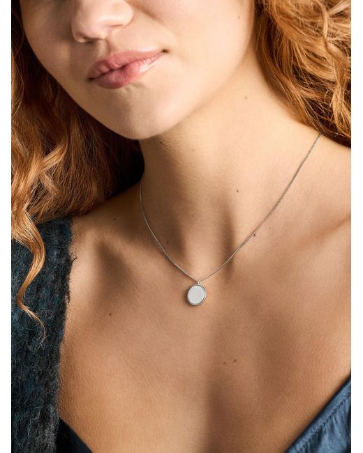 Fossil White Kette Ellis