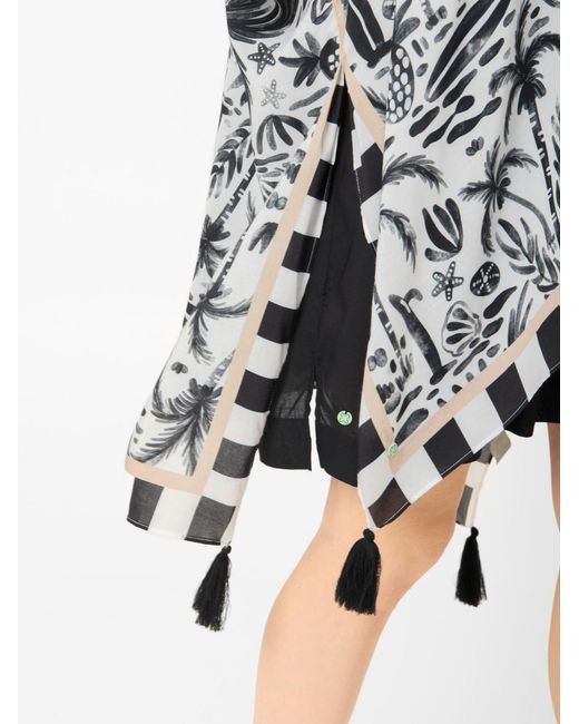 Codello White Poncho