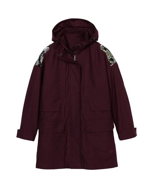 Desigual Red Parka