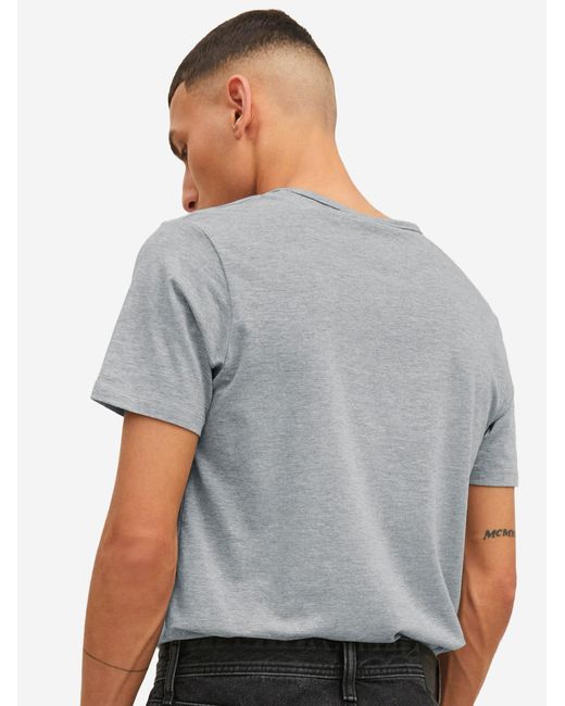 Jack & Jones Shirt Basic in Gray für Herren