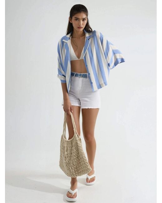 Busem Blue Bluse