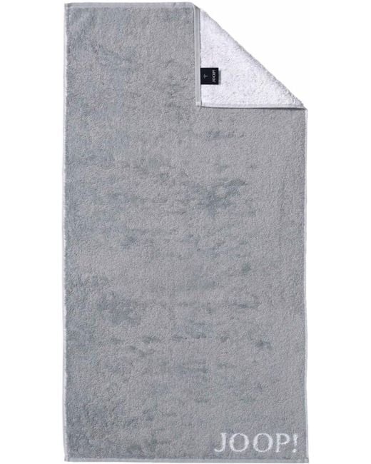 Joop! Duschtuch Doubleface in Gray für Herren