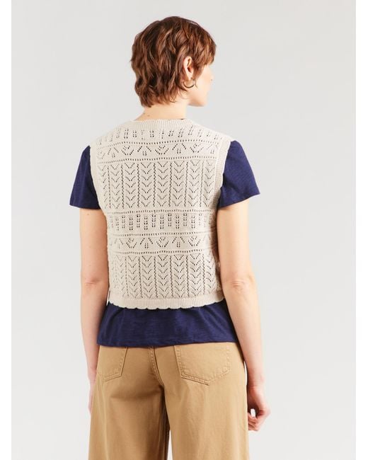 ONLY Natural Strickweste