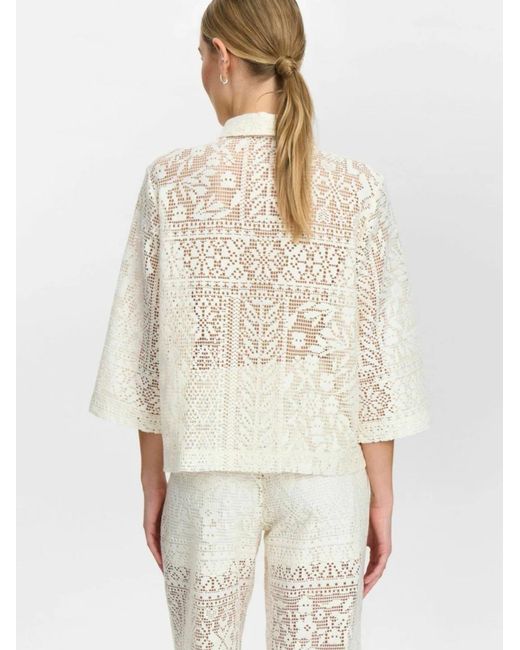 Numph White Bluse Wicki