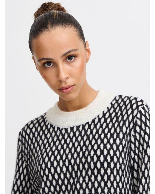 Ichi Black Pullover Kamara