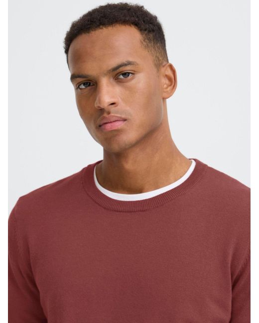 Blend Strickpullover Bhbryan in Red für Herren