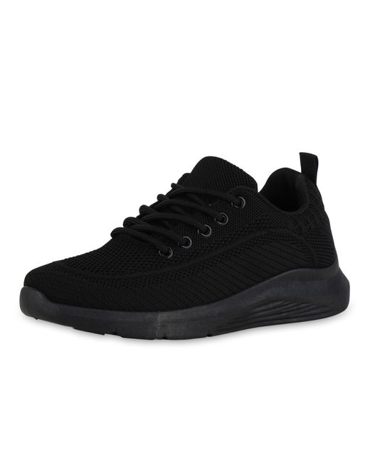 VAN HILL Black Sneaker 'Tara'