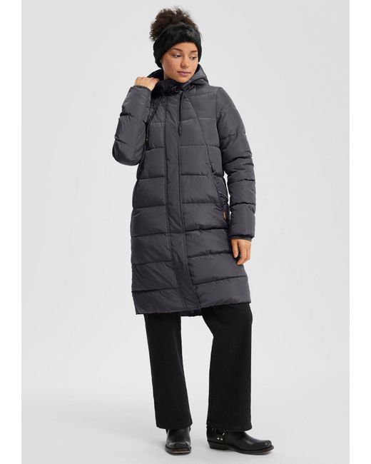 QS Gray Wintermantel