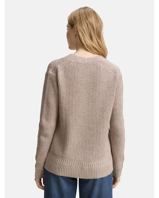 Tom Tailor Natural Pullover