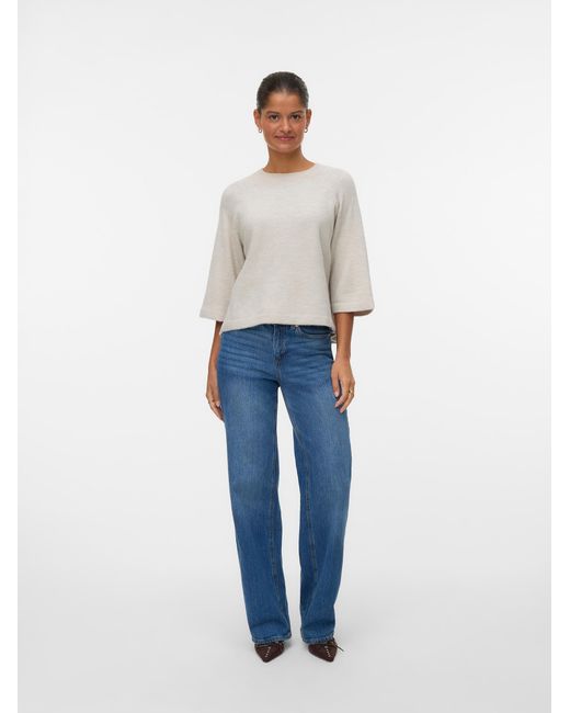 Vero Moda White Pullover Vmlefile