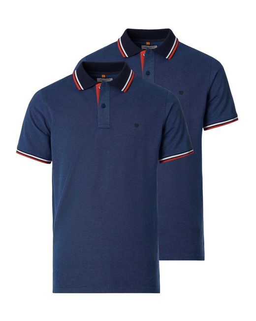 Redmond Shirt Basic in Blue für Herren