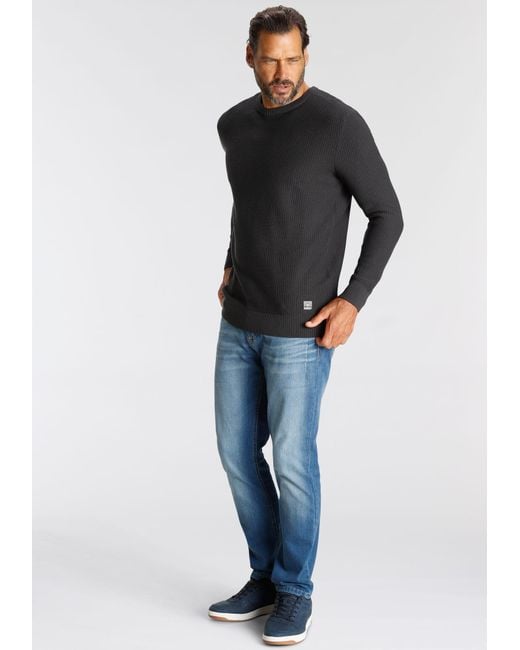 H.i.s. Pullover in Gray für Herren