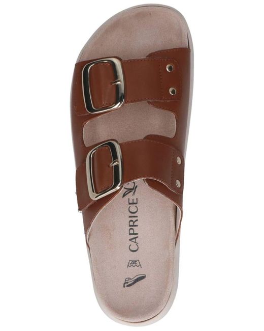 Caprice Brown Pantolette