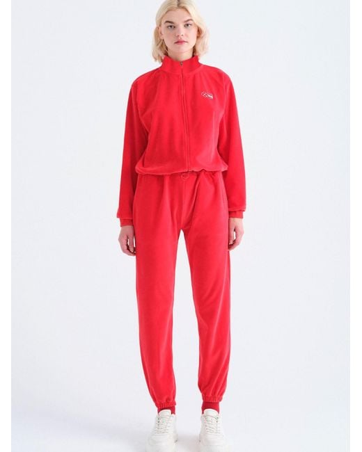 Rockupy Red Trainingsanzug Vinaya