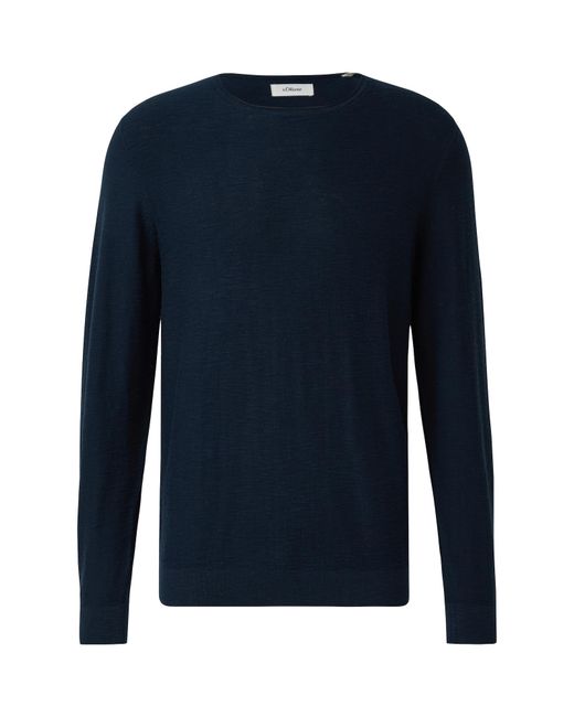 S.oliver Pullover in Blue für Herren
