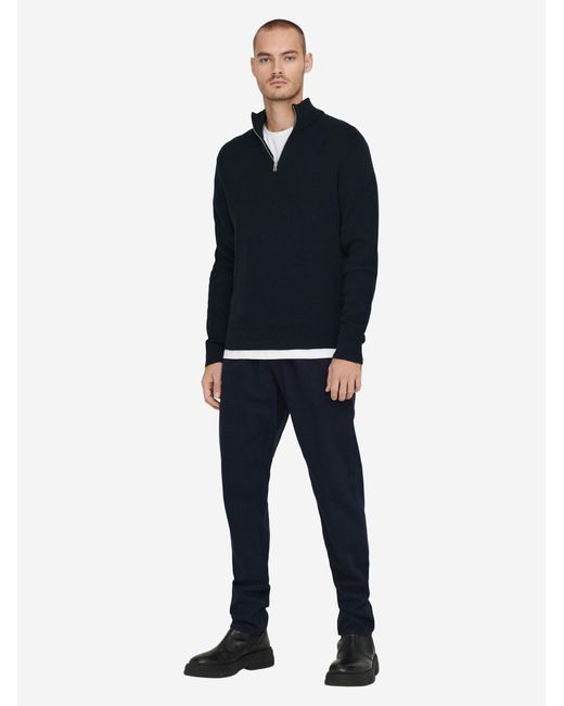 Only & Sons Pullover Phil in Blue für Herren