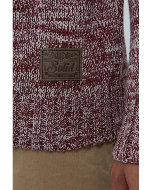Solid Strickjacke 'pomeroy' in Multicolor für Herren