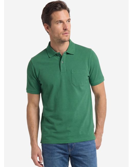 Redmond Shirt Basic in Green für Herren