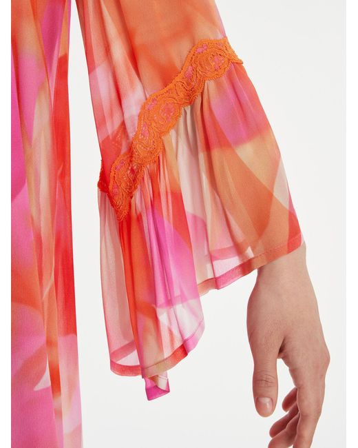 Ana Alcazar Pink Kleid Zeluna