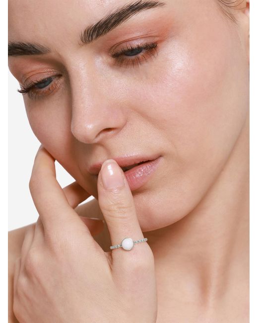Heideman White Ring Scaev