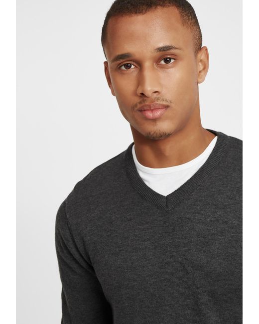 Solid Pullover Alegre in Gray für Herren