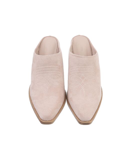 Ital-Design Pink Pantolette
