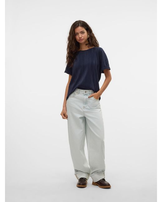 Vero Moda Blue Bluse 'Vmaurora'