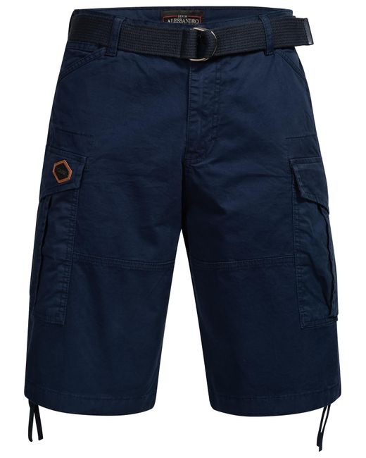 Alessandro Salvarini Shorts in Blue für Herren