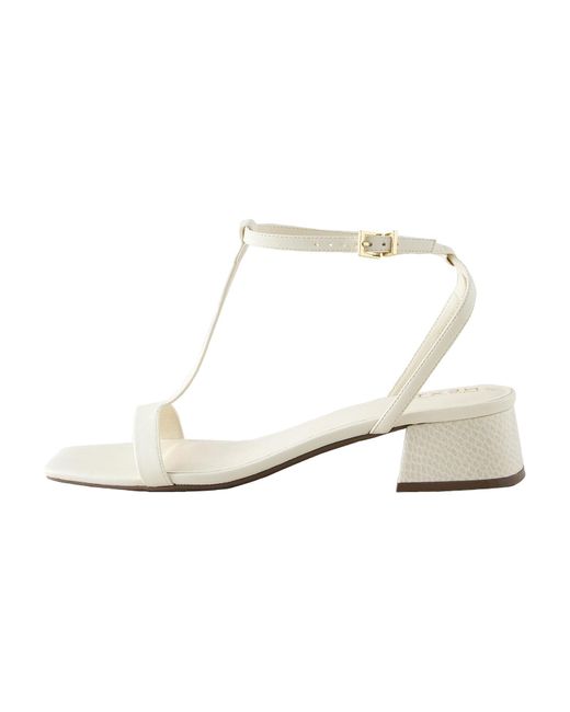 Next White Riemensandale