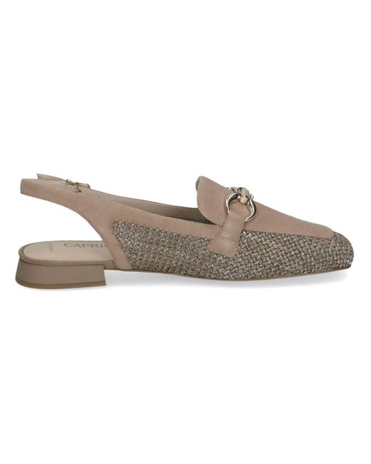 Caprice Brown Pumps